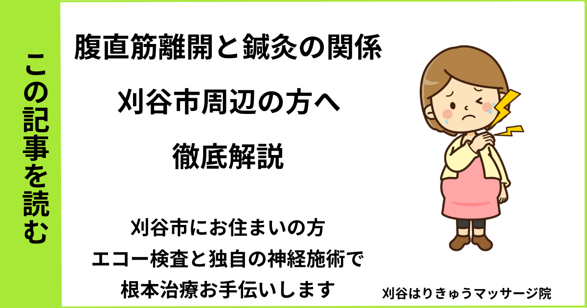 愛知県刈谷市で接骨院や病院、整体で改善しない、腹直筋離開を治す鍼灸整体院・マッサージのブログ