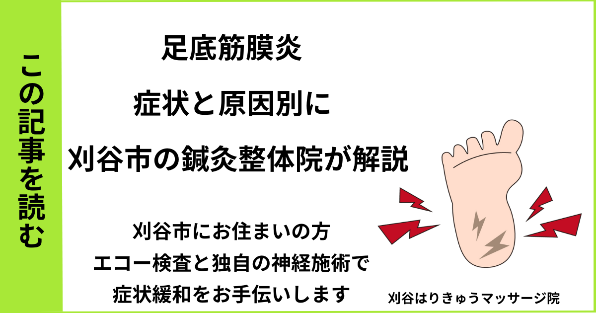 愛知県刈谷市・安城・知立・半田・東浦で人気の接骨院や病院、整体で改善しない、足底筋膜炎・踵痛を治す鍼灸整体院・マッサージのブログ