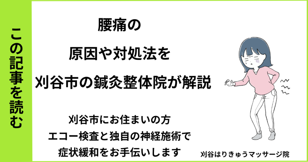 愛知県刈谷市・安城・知立・半田・東浦・大府で人気の接骨院や病院、整体で改善しない腰痛を治す鍼灸整体院・マッサージのブログ