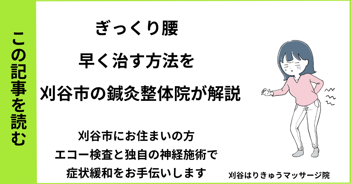 愛知県刈谷市・安城・知立・半田・東浦・大府で人気の接骨院や病院、整体で改善しないぎっくり腰を治す鍼灸整体院・マッサージのブログ